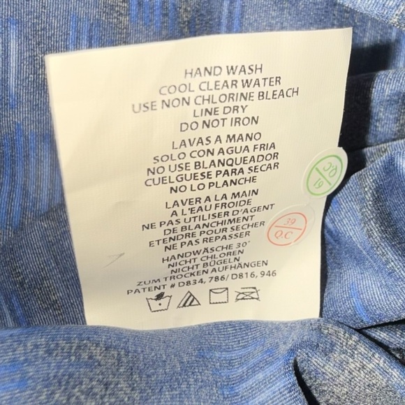 NWT MIRACLESUIT Jubilee Tankini Top in Alhambra - Women’s 14 Blue / Black - Picture 8 of 13